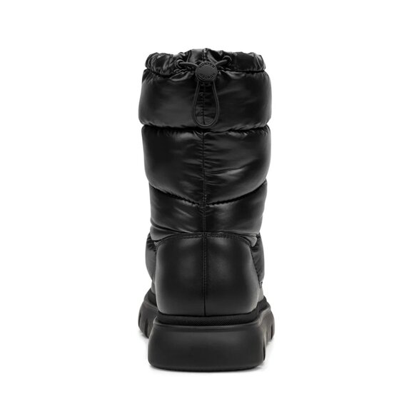 Hunter Maribel Lug Sole Insulated Waterproof Snow Booties in Black - Picture 4 of 6